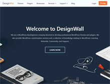 Tablet Screenshot of designwall.com